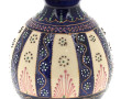 HB Quimper - Vase boule à décor perlé su