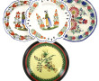 QUIMPER et MALICORNE - Lot de 6 assiette