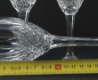 Eléments de service de verres à pied en 
