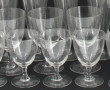 Lot de verres dépareillés : éléments de 