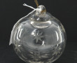 Boule en verre gravé pour suspension ou 