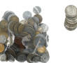 Lot de 8 pièces de 10 F Turin années 30,