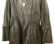 OAKWOOD - Veste longue de dame en cuir, 