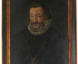 Ecole Française XVIIIème "Portrait présu