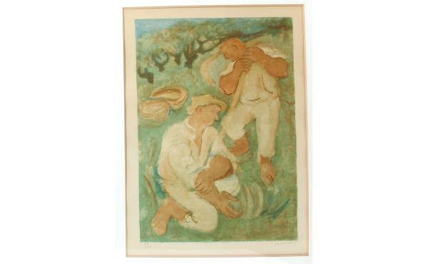 Maurice Louis SAVIN (1894-1973) "Travail