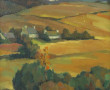 J.BRIAND (Xxème) "Vallée du Goyen", huil