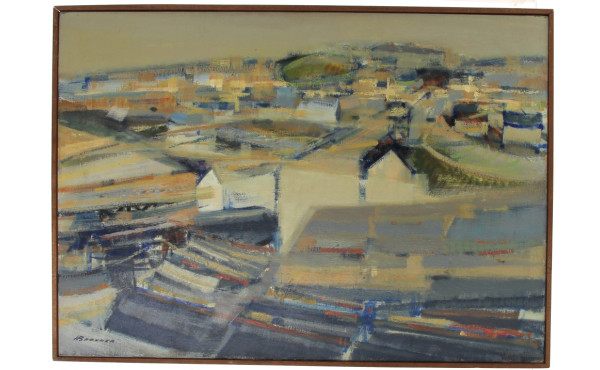 Jacques BRENNER (1936-2023) "Le port de 