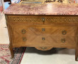 Commode style Transition en placage marb