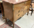 Commode style Transition en placage marb