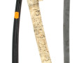 Katana à fourreau et poignée en os entiè