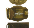 Lot de 3 boucles de ceinture décor US do