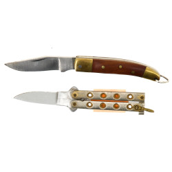 Lot de 2 couteaux miniatures: Mini coute
