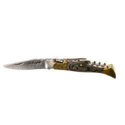 Mini couteau Laguiole Le Bougna avec tir