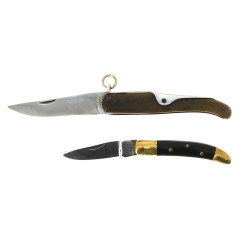 Lot de 2 couteaux miniatures dont un de 