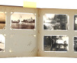 Album de cartes postales peu de CPA, ess