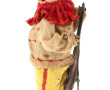 Clown violonceliste mécanisme à clé, fon