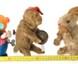Lot de 3 jouets mécaniques avec les clés