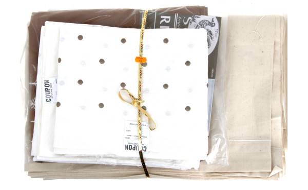 Lot de linge : paire de draps en lin 220