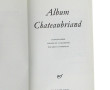 LA PLEIADE - Album CHATEAUBRIAND