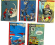 SPIROU albums 74, 75, 76, 77, 79 (marque