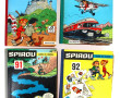 SPIROU albums 90,91,92,93 (qqs marques d