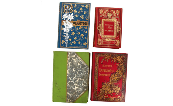 Lot de 4 livres de prix anciens : "La pe