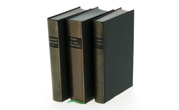 PLEIADE - 3 vol. : FLAUBERT "Œuvres" 2 t