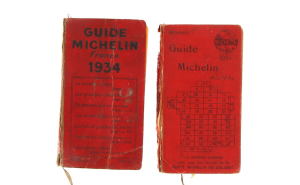GUIDE MICHELIN - Lot de 2 guides 1924 et