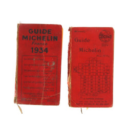 GUIDE MICHELIN - Lot de 2 guides 1924 et
