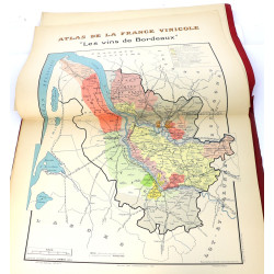 Louis LARMAT - Bel "Atlas de la France V