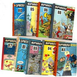 SPIROU albums 9 albums 80,81,83, 84,85,8