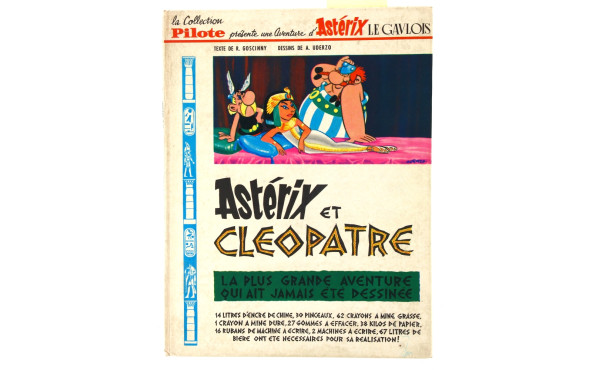 ASTERIX et Cléopatre 1965 collection Pil