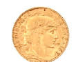 Pièce de 20 fr or Coq 1907 6,6 grs