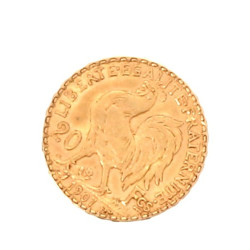 Pièce de 20 fr or Coq 1907 6,6 grs
