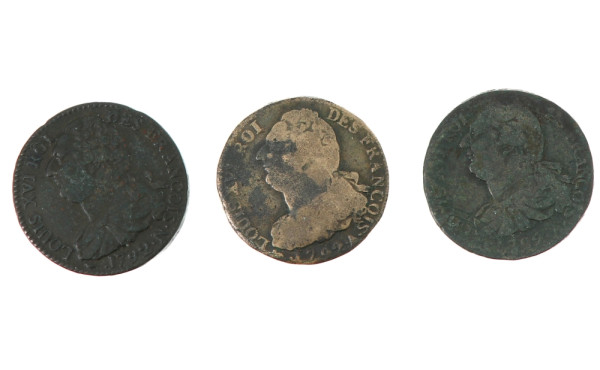 LOUIS XVI - 3 p. de 2 sols constitutionn