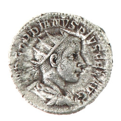 Denier Gordien III en argent 238-244 éta