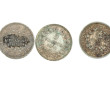 5 p. de 5 fr argent 1870, 1876, 1875, 18