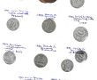 13 jetons de nécessité 10 cts dont Royan