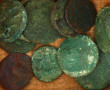 12 monnaies romaines et sesterces