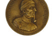 COUSTEAU - Médaille de table en bronze d