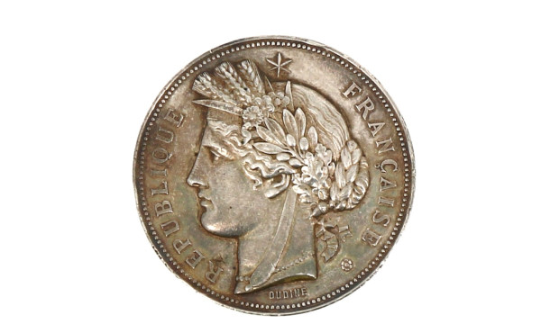 Médaille en argent "Prix de Tir offert p