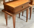 Paire de chevets années 50/60 en bois ve