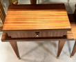 Paire de chevets années 50/60 en bois ve