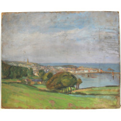 Cécile HERTZ-EYROLLES (1875-1974) "Vue d
