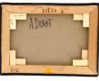 André DURET (1921-2019) "Paysage de Sept