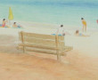 Jean CAVENG (1905-1993) "Plage en Finist