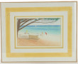 Jean CAVENG (1905-1993) "Plage en Finist