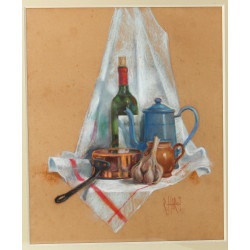 Roger HAROT (1928-2003) "Nature morte à 
