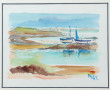 Louis MAHE (Xxe) "Bateaux amarrés à Doël