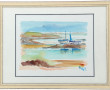 Louis MAHE (Xxe) "Bateaux amarrés à Doël